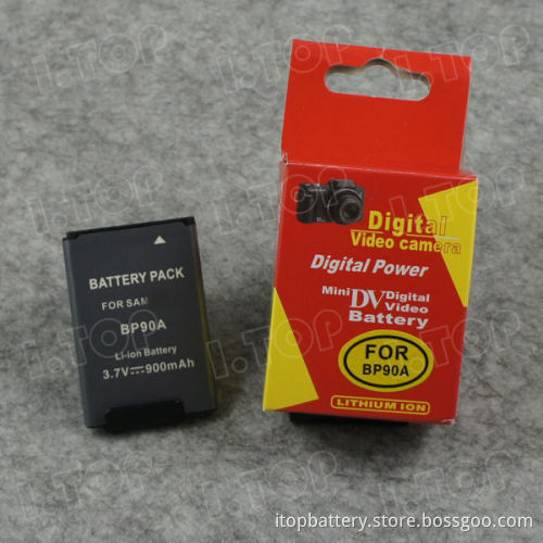 High capacity camera Camcorder battery BP-90A for Samsung , Camera Battery Manufacturer